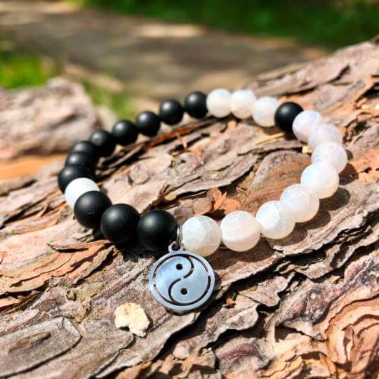 Minerální náramek - JIN JANG - muž